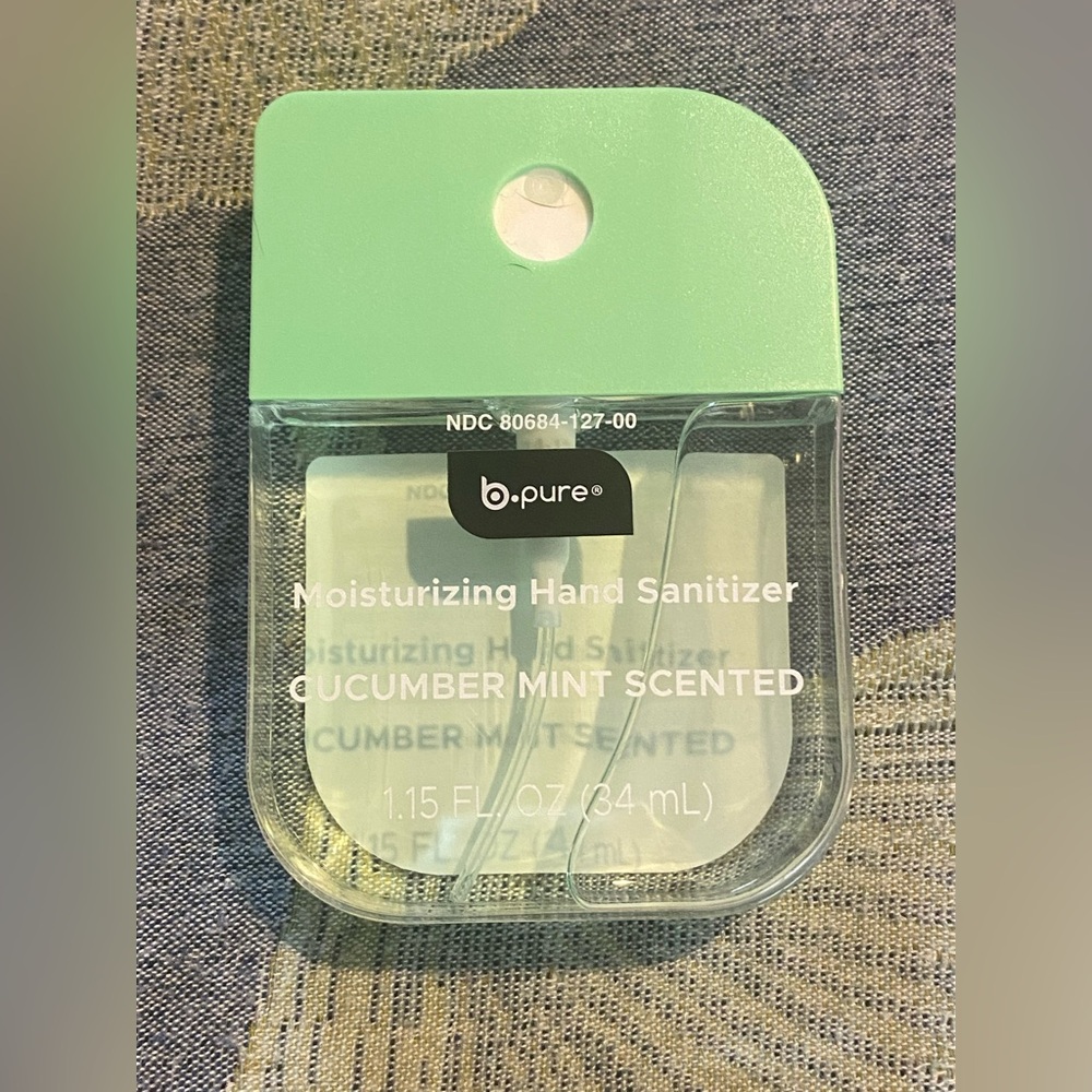 b.pure Cucumber Mint Hand Sanitizer